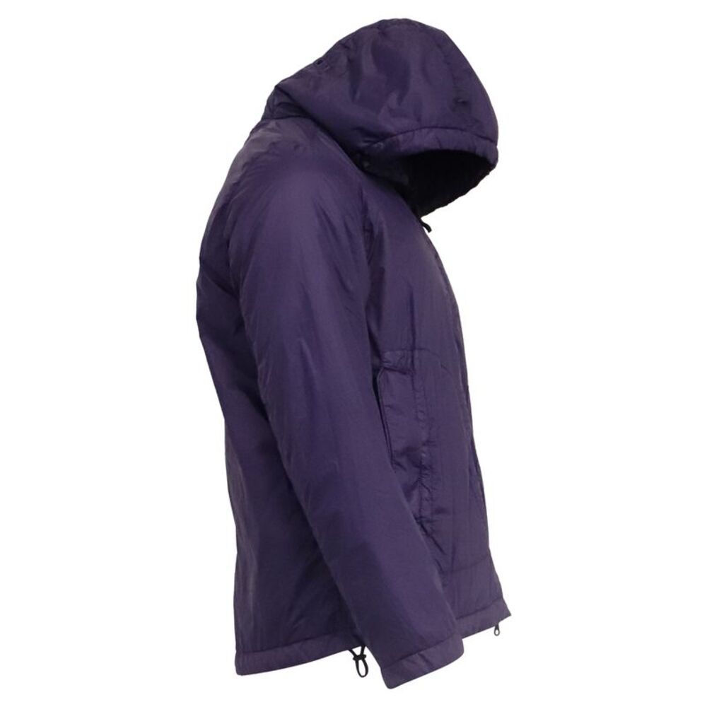 Stone Island Hooded Puffer Jacket in Purple Nylon - Picture 4 of 10